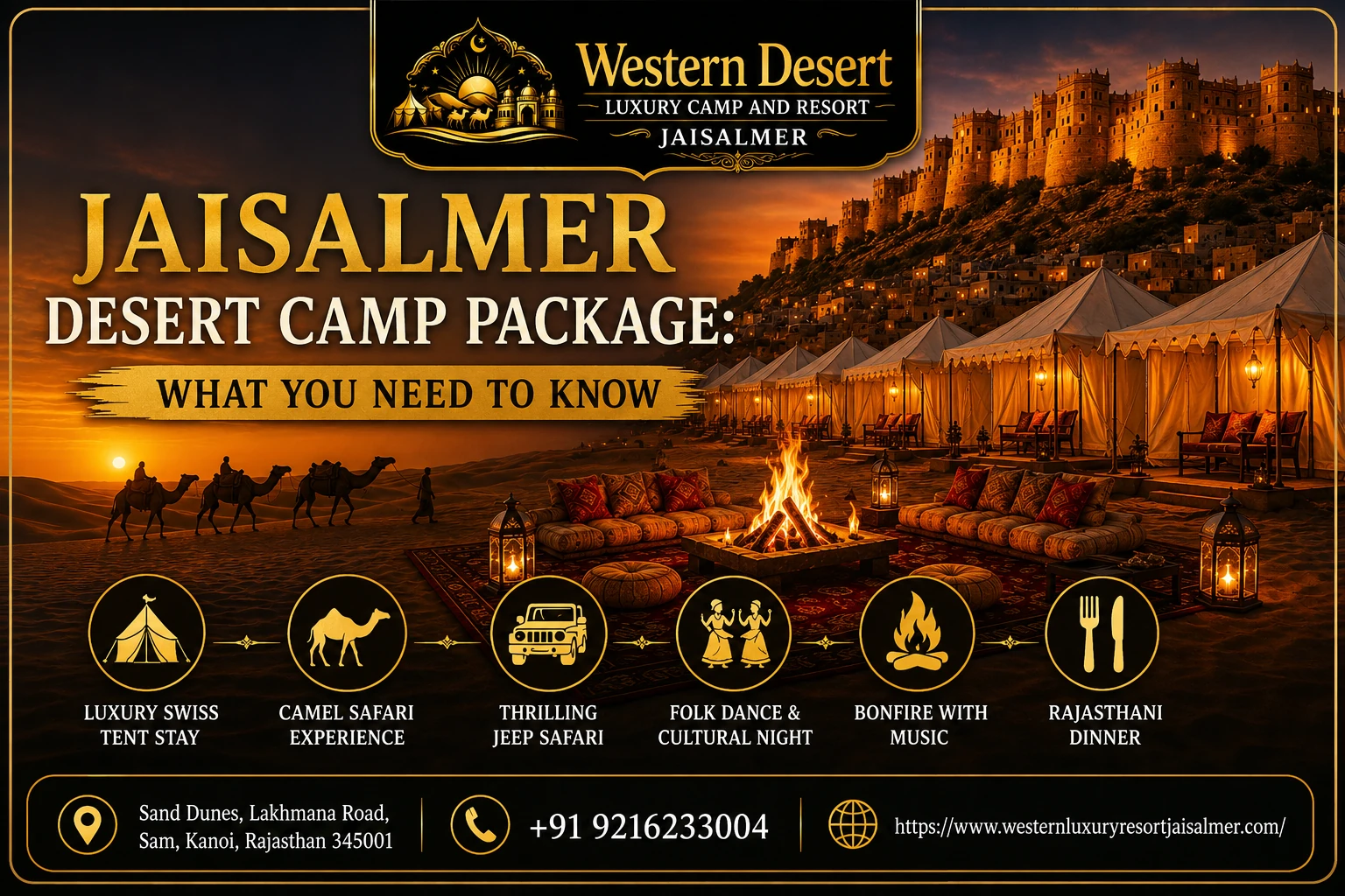 Jaisalmer Desert Camp Package: What You Need to Know
